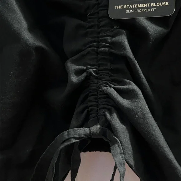 Levi's Black Gathered Top - Picture 3 of 4